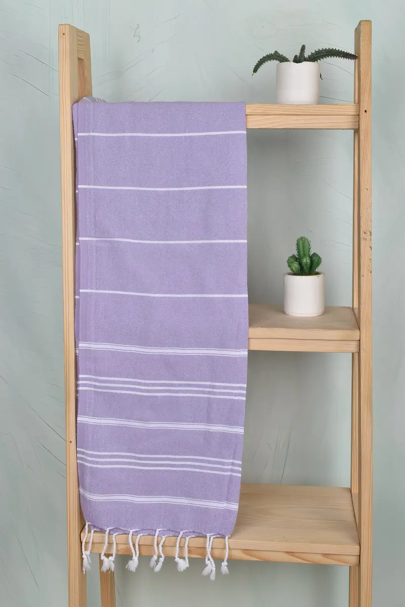 Monogrammed Hand Towel, 40x24 Cotton Striped Towel, Personalized Kitchen Towel, Bachelor Towel, Summer Gift, Personalized Gifts, Halloween Gifts - 8