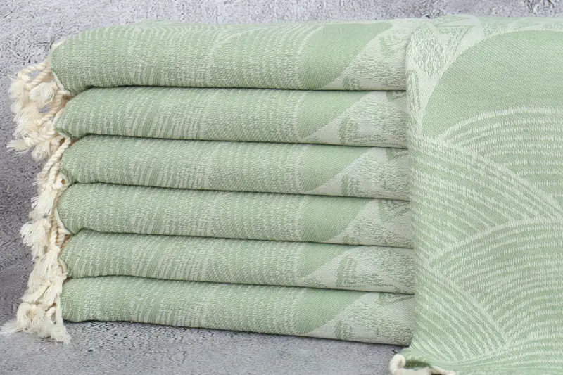 Gift For Wedding Day, Kitchen Towel, Memorial Gift, 36x18 Cotton Striped Design Towel, Holiday Towel, Custom Hand Towel, Spa Towel, Wedding Favors - 2