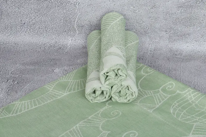 Gift For Wedding Day, Kitchen Towel, Memorial Gift, 36x18 Cotton Striped Design Towel, Holiday Towel, Custom Hand Towel, Spa Towel, Wedding Favors - 8