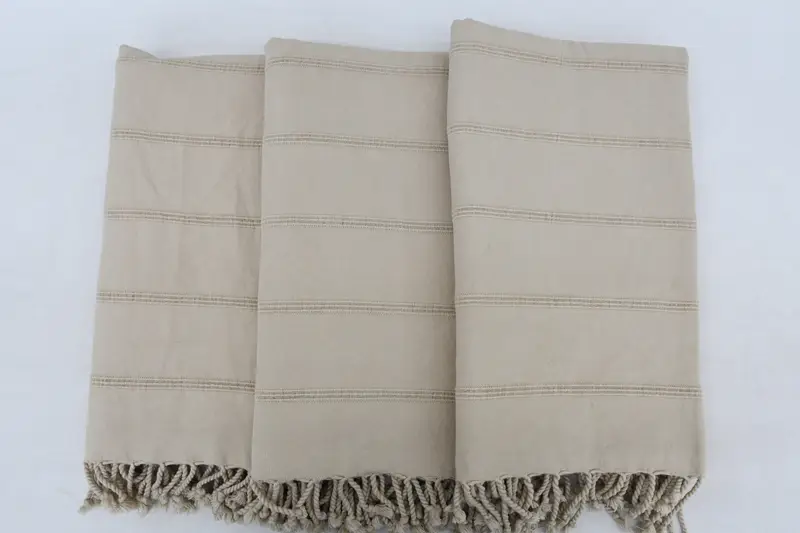 Peshtemal Towel, Quick-dry peshtemal, Xmas Gifts, Turkish Towel USA, 68x40 Cotton Stonewashed Towel, Best lightweight Turkish towel for travel USA - 4