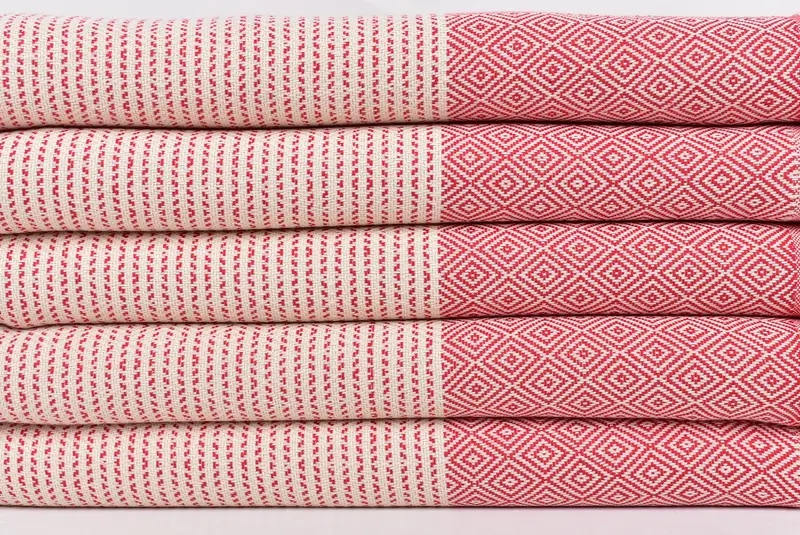 Monogrammed Beach Towel, Housewarming Gift, Gift For Mom, Friends Beach Towel, Towel With Name, 70x36 Cotton Diamond Towel, Monogram Turkish Towel - 2