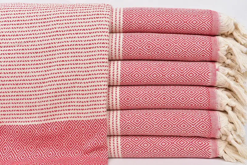 Monogrammed Beach Towel, Housewarming Gift, Gift For Mom, Friends Beach Towel, Towel With Name, 70x36 Cotton Diamond Towel, Monogram Turkish Towel - 1