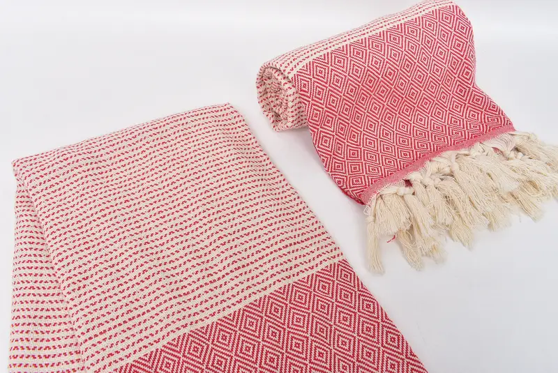 Monogrammed Beach Towel, Housewarming Gift, Gift For Mom, Friends Beach Towel, Towel With Name, 70x36 Cotton Diamond Towel, Monogram Turkish Towel - 7