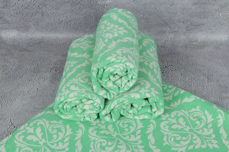 68x36 Cotton Baroque Towel, Gym Towel, Guest Towel, Lightweight towel, Wedding Gifts Towel, Customized Turkish Towel, Embroidered Towel, Unique Gift - 8
