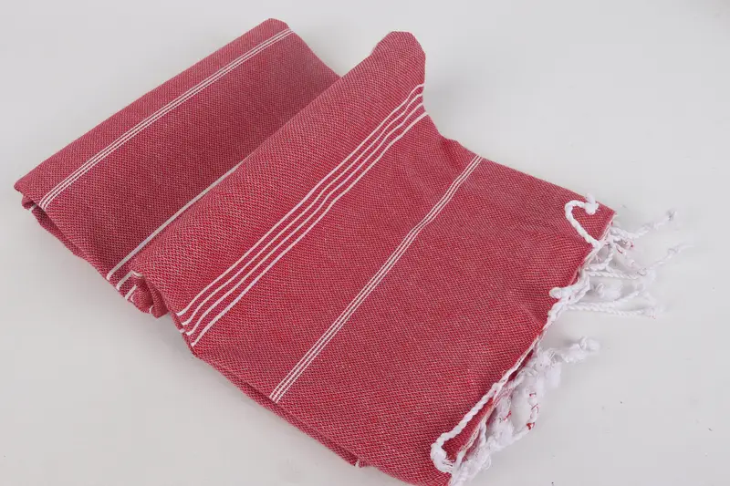 Hammam towel, Soft towel, 70x40 Cotton Striped Towel, Absorbent towel, Wedding For Favor, Lightweight quick-dry peshtemal towel for travel - 6