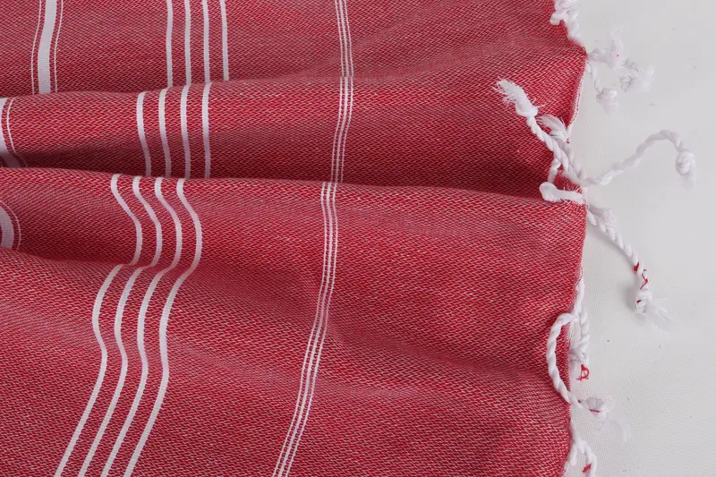 Hammam towel, Soft towel, 70x40 Cotton Striped Towel, Absorbent towel, Wedding For Favor, Lightweight quick-dry peshtemal towel for travel - 8