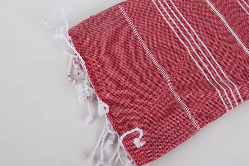 Hammam towel, Soft towel, 70x40 Cotton Striped Towel, Absorbent towel, Wedding For Favor, Lightweight quick-dry peshtemal towel for travel - 7