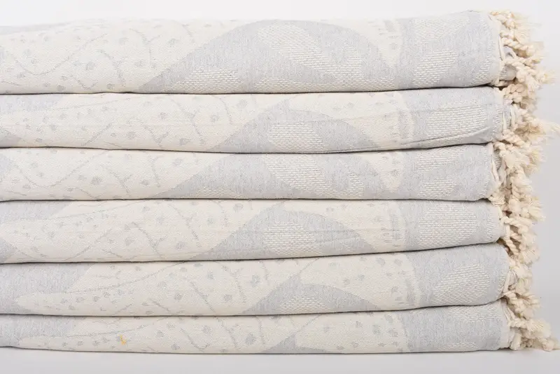 Bachelorette Party Items, Wedding Gift For Bride, Custom Wedding Gifts, 100x92 Cotton Whale Design Towel, Turkish Blanket, Bedspread, Shower Curtain - 3