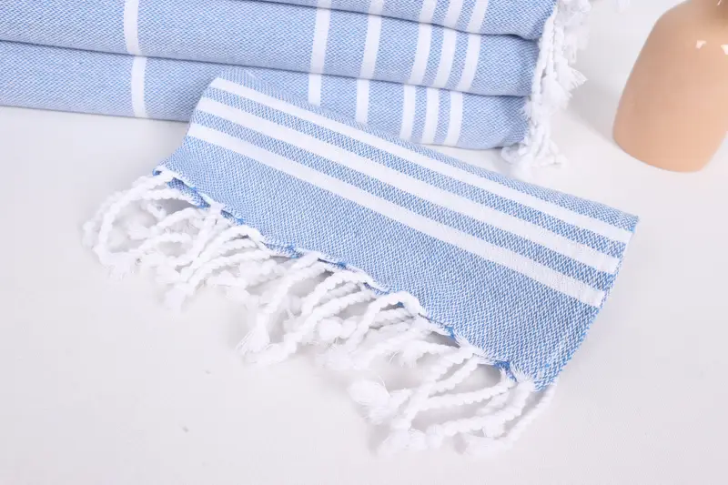 Personalized Gift, 38x18 Cotton Striped Towel, Monogram Hand Towel, Best Friend Christmas Gift, Customized Turkish Towel, Monogrammed Hand Towel - 4
