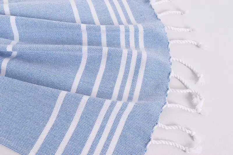 Personalized Gift, 38x18 Cotton Striped Towel, Monogram Hand Towel, Best Friend Christmas Gift, Customized Turkish Towel, Monogrammed Hand Towel - 8