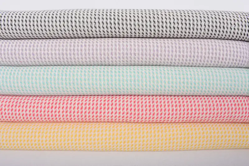 Personalize Gift, Bridal Shower Gift, 70x36 Cotton Geometric Towel, Quick-dry towel, Organic cotton peshtemal for spa and beach, Turkish hand towel - 3