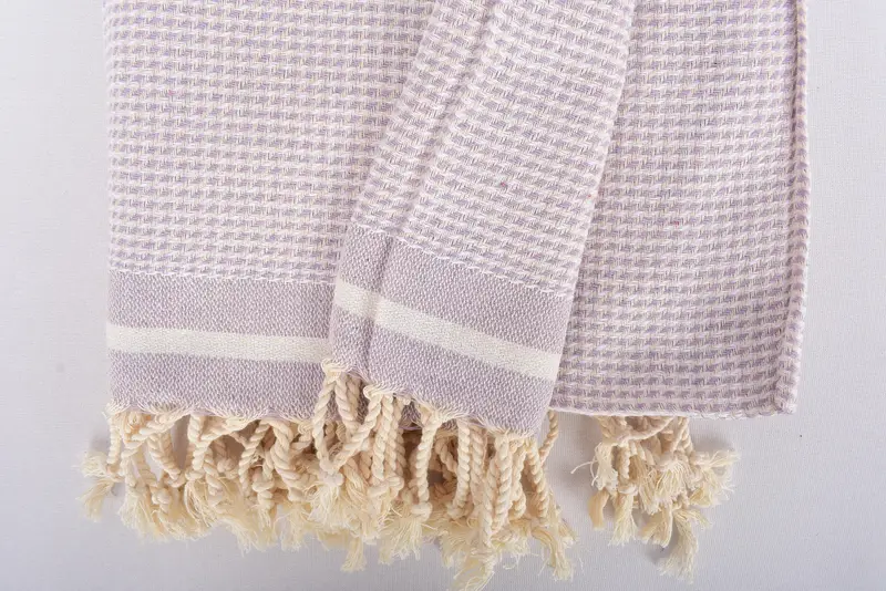 Personalize Gift, Bridal Shower Gift, 70x36 Cotton Geometric Towel, Quick-dry towel, Organic cotton peshtemal for spa and beach, Turkish hand towel - 6
