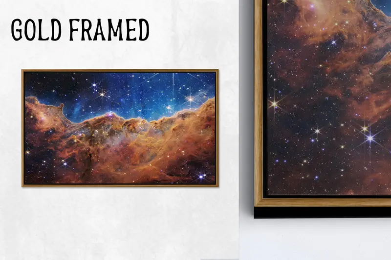 Yıldız Kanvası: NASA Derin Alan Uzay Manzarası Baskısı