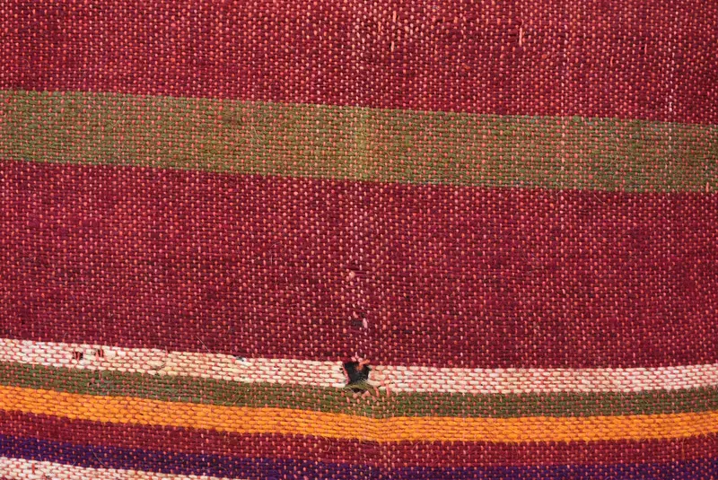 Pillow Sham, Antique Pillows, 18x18 Red Cushion Cover, Vintage Kilim Pillow, Ottoman Pillow Cover, Vintage Kilim Throw Pillow - 3