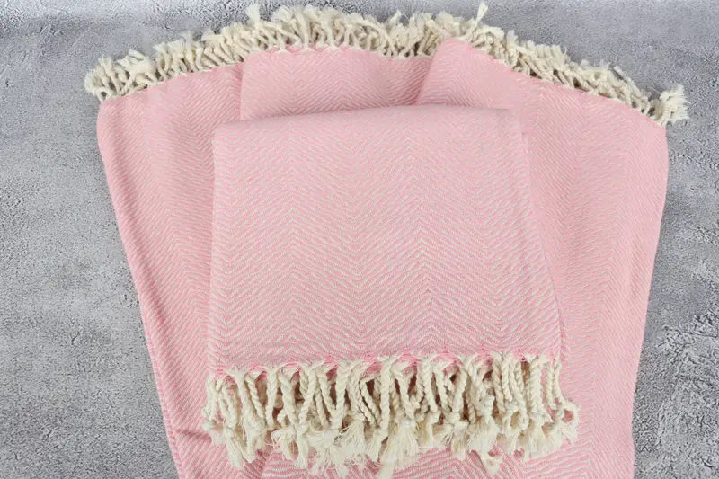 70x40 Cotton Chevron Towel, Home Decor Towel, Wedding Favors, Valentines Day Gift For Her, Custom Turkish Towel, Bachelor Gifts, Travel towel - 4