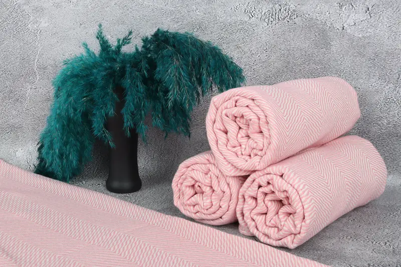 70x40 Cotton Chevron Towel, Home Decor Towel, Wedding Favors, Valentines Day Gift For Her, Custom Turkish Towel, Bachelor Gifts, Travel towel - 8