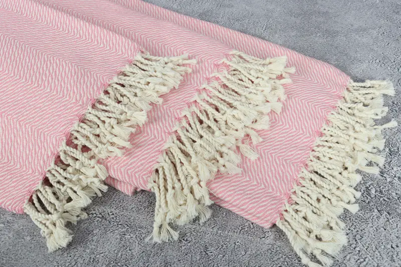70x40 Cotton Chevron Towel, Home Decor Towel, Wedding Favors, Valentines Day Gift For Her, Custom Turkish Towel, Bachelor Gifts, Travel towel - 5