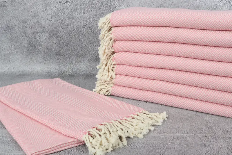 70x40 Cotton Chevron Towel, Home Decor Towel, Wedding Favors, Valentines Day Gift For Her, Custom Turkish Towel, Bachelor Gifts, Travel towel - 2