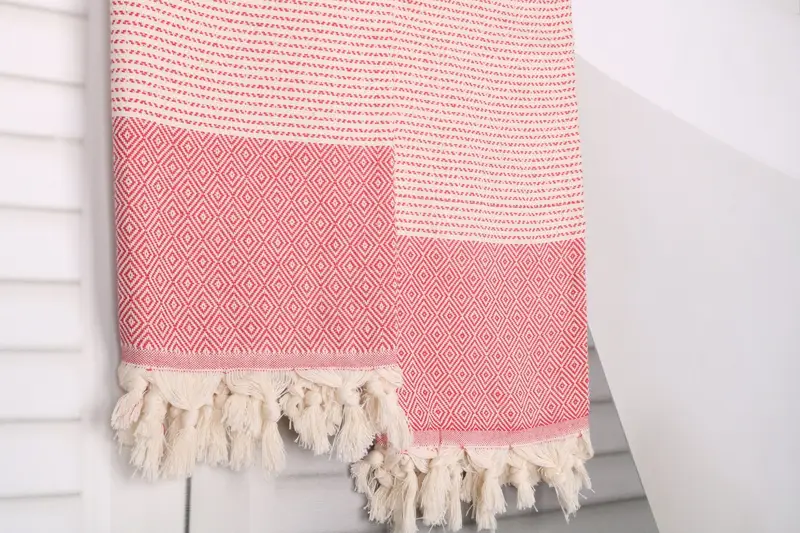 Luxury towel, Personalized Turkish Towel, 70x36 Cotton Diamond Towel, Birthday Gift, Turkish towel bulk order for wedding gifts, Turkish bath towel - 8