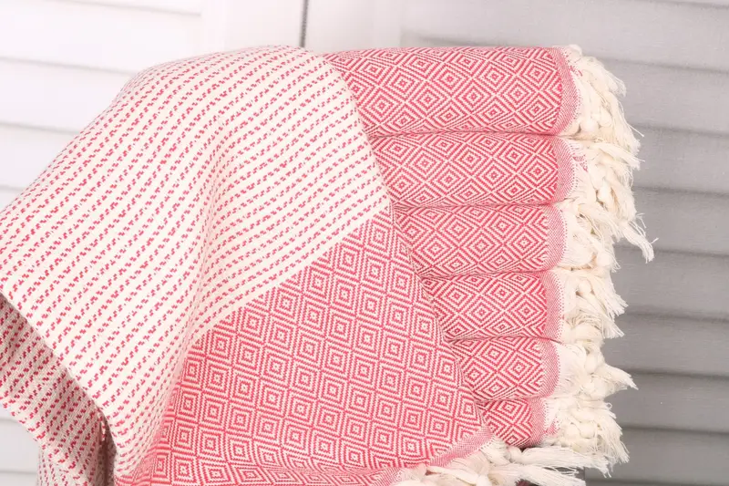 Luxury towel, Personalized Turkish Towel, 70x36 Cotton Diamond Towel, Birthday Gift, Turkish towel bulk order for wedding gifts, Turkish bath towel - 1