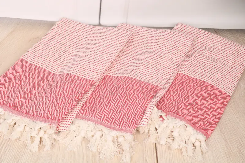 Luxury towel, Personalized Turkish Towel, 70x36 Cotton Diamond Towel, Birthday Gift, Turkish towel bulk order for wedding gifts, Turkish bath towel - 6
