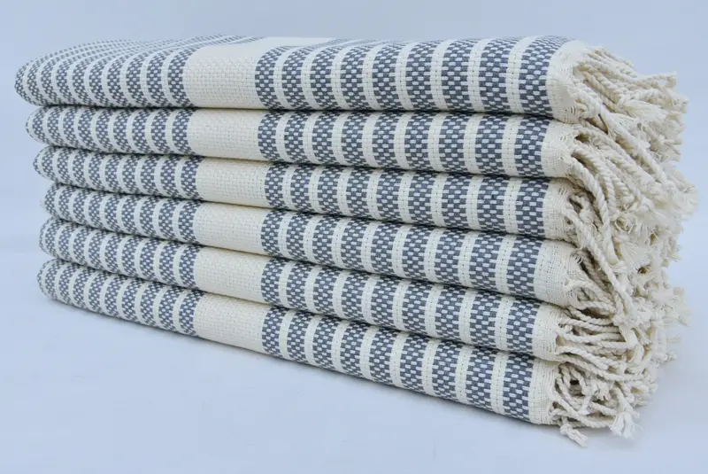 Spa Towel, 70x40 Cotton Striped Towel, Organic Turkish towel, Bachelor Party Gifts, Personalized Wedding Gift, Bachelorette Party Gifts Bridesmaids - 3