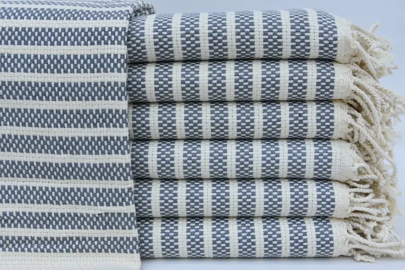 Spa Towel, 70x40 Cotton Striped Towel, Organic Turkish towel, Bachelor Party Gifts, Personalized Wedding Gift, Bachelorette Party Gifts Bridesmaids - 1