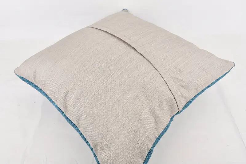 Pillow for Sofa, Tribal Pillow Cover, Kilim Pillow, Pet Cushion Cover, Floor Cushion Cover, 24x24 Blue Pillow Cover, Pillow, Pillow for Couch - 7