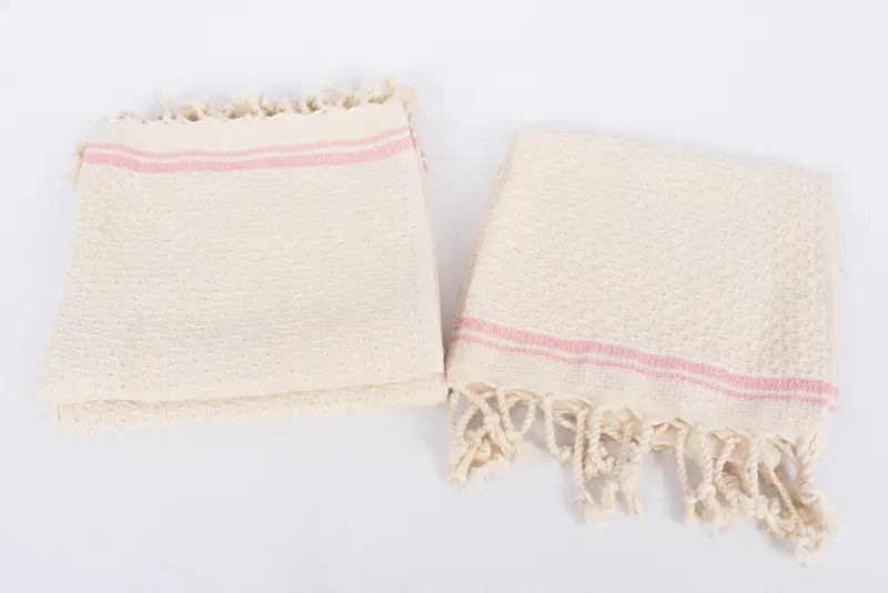 Summer Gift, 38x18 Cotton Striped Towel, Gift For Her, Summer Towel, Turkish Tea Towel, Small Bath Towels, Bachelor Gifts, Monogrammed Hand Towel - 7
