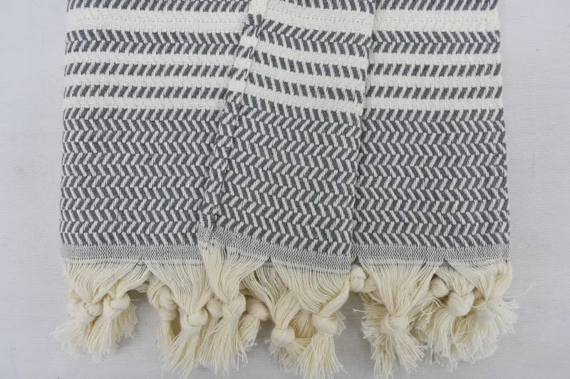 Handmade Gift, Personalized Gifts, 40x18 Cotton Striped Towel, Personalized Kitchen Towel, Turkish Towel Hand Towel, Personalized Gift For Her - 6