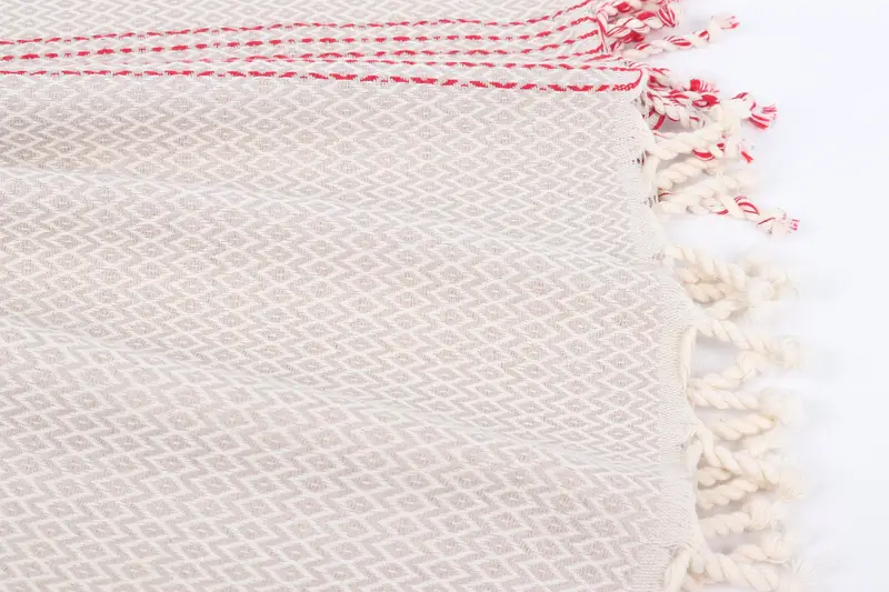 Organic Towel, 70x40 Cotton Diamond Towel, Turkish hand towel, Soft towel, Towel With Name, Gym Towel, Christmas Gift, Large Turkish Towel - 8