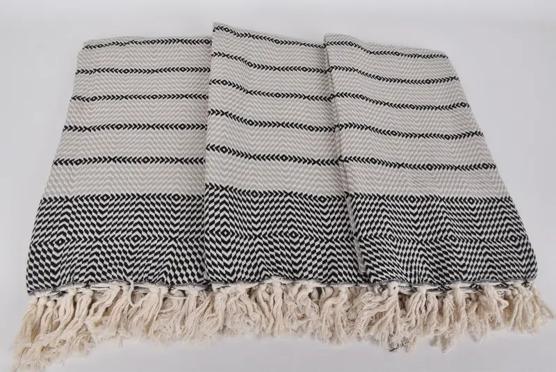 80x40 Cotton Diamond Towel, Hammam towel, Bachelorette Gifts, Gift For Boyfriend, Bachelorette Party Gifts, Beach Size Towel, Custom Beach Towel - 7