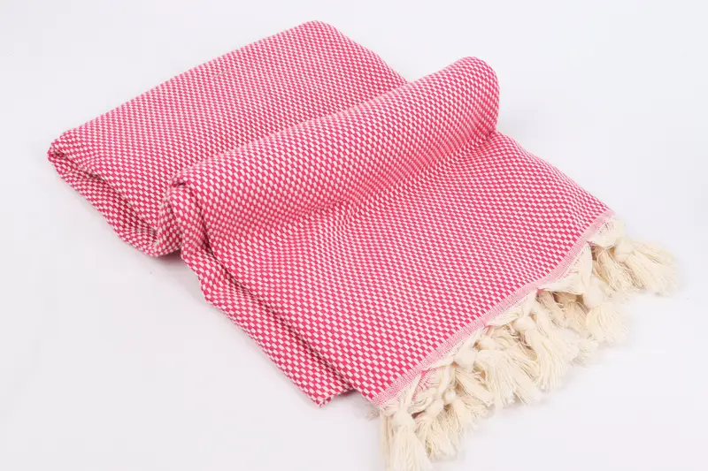Monogram Turkish Bath Towel, Lightweight Turkish towel, Gift For Coworker, Large Turkish Towel, 70x40 Cotton Polka Dot Towel, Bridesmaid Gift Towel - 6