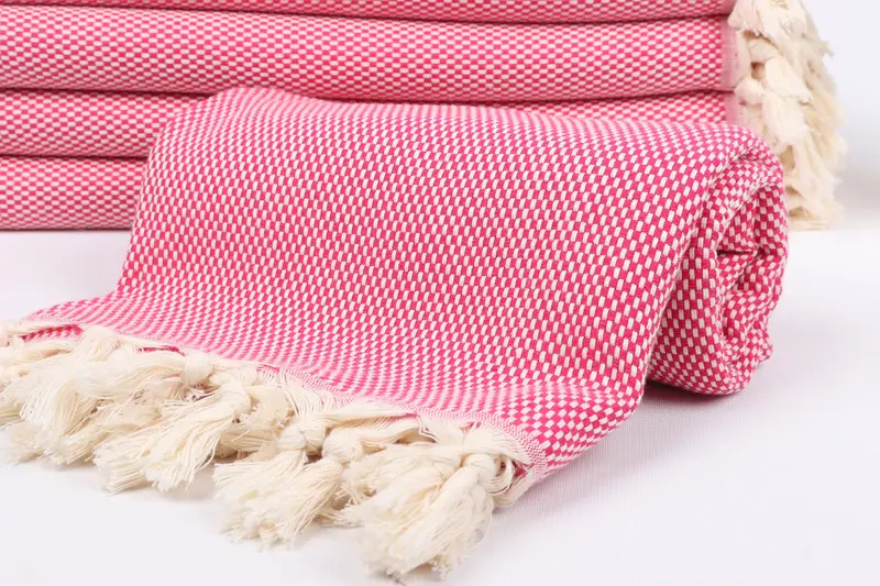Monogram Turkish Bath Towel, Lightweight Turkish towel, Gift For Coworker, Large Turkish Towel, 70x40 Cotton Polka Dot Towel, Bridesmaid Gift Towel - 4