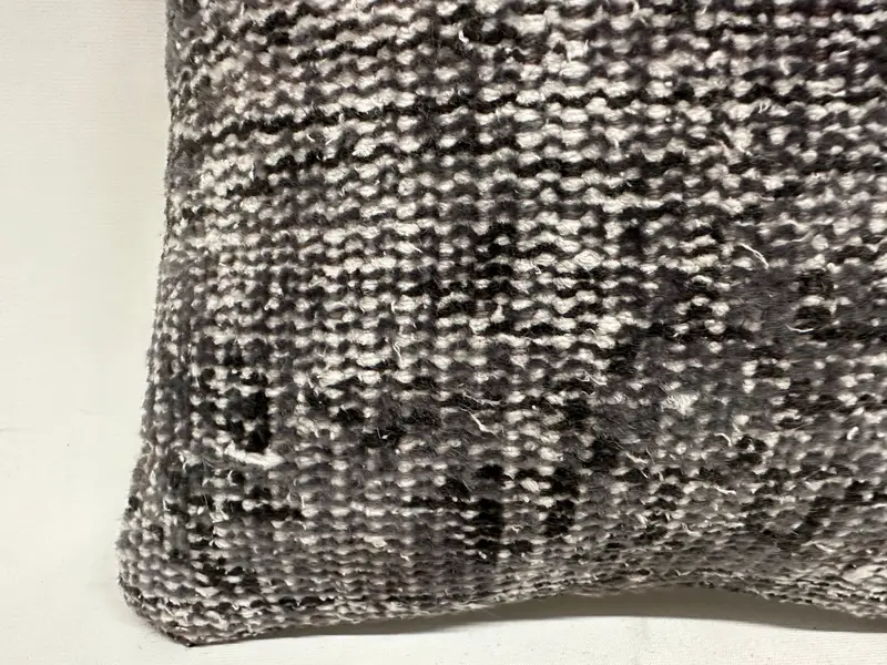 Kilim Pillow, Pillow, Armchair Pillow Sham, Antique Pillows, 12x12 Gray Pillow Case, Vintage Kilim Pillow, Handmade Pillow - 2