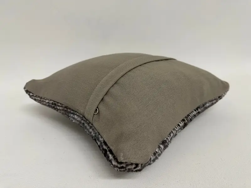 Kilim Pillow, Pillow, Armchair Pillow Sham, Antique Pillows, 12x12 Gray Pillow Case, Vintage Kilim Pillow, Handmade Pillow - 7