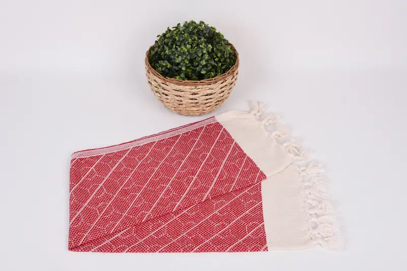 Kişiselleştirilmiş hediyeler, banyo havluları, ilk evlilik yıldönümü hediyesi, kişiselleştirilmiş bulaşık havlu, 36x18 pamuk geometrik havlu, bekar hediye - 4