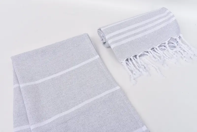 Bridal Shower Gift, 38x18 Cotton Striped Towel, Towel With Name, Kitchen Towel, Wedding Gift Ideas, Turkish Hand Towel, Personalized Kitchen Towel - 7