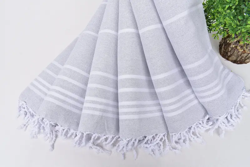 Bridal Shower Gift, 38x18 Cotton Striped Towel, Towel With Name, Kitchen Towel, Wedding Gift Ideas, Turkish Hand Towel, Personalized Kitchen Towel - 4