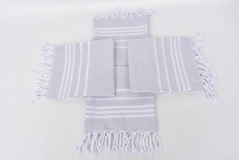 Bridal Shower Gift, 38x18 Cotton Striped Towel, Towel With Name, Kitchen Towel, Wedding Gift Ideas, Turkish Hand Towel, Personalized Kitchen Towel - 6