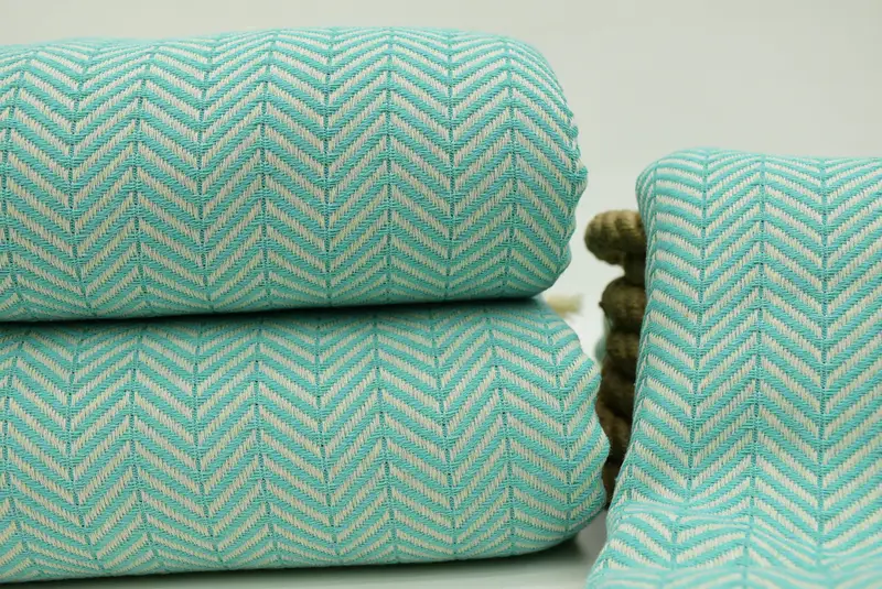 Bachelorette büyük havlu, büyükanne hediyesi, Türk pamuklu battaniye, dekoratif battaniye, 92x76 pamuklu chevron havlu, monogram battaniyesi, nedime hediyeleri - 4