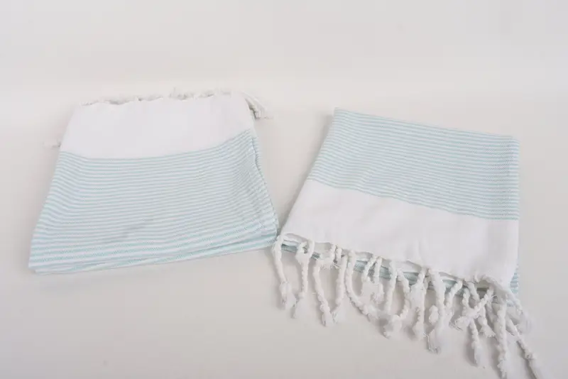 Wedding Gift, Monogram Towels, Personalized Dish Towel, Custom Wedding Gifts, Valentines Gift, Personalized Gifts, 40x18 Cotton Striped Towel - 7