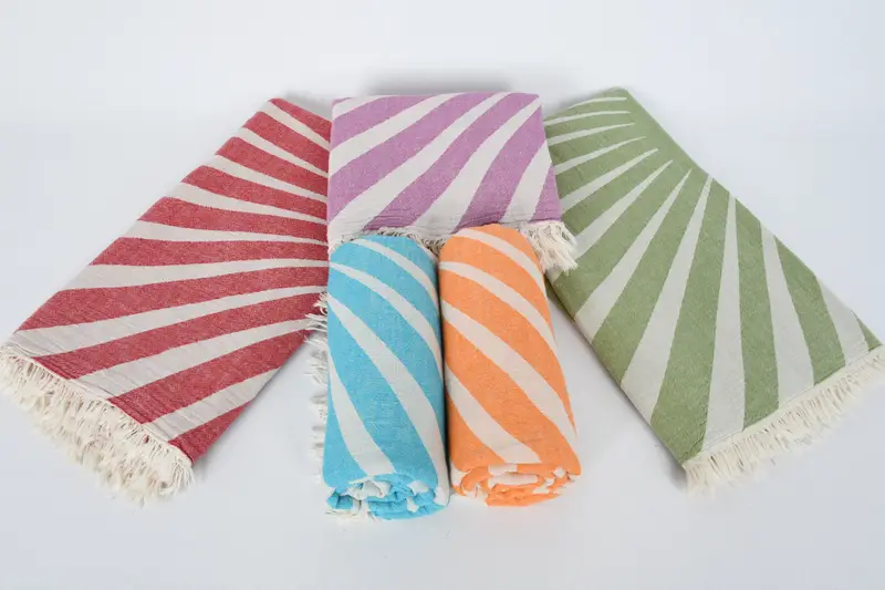 70x36 Cotton Sun Design Towel, Custom Wedding Gifts, Bachelor Gifts, Bathroom Towel, Cotton towel, Spa Towel, Luxury Turkish beach towel with fringe - 8