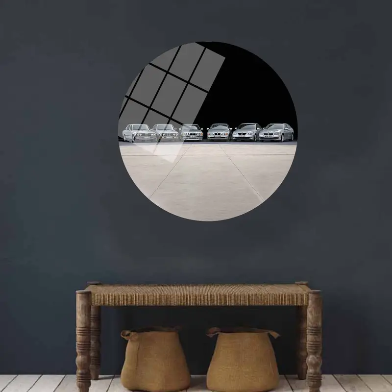 Elegant Canvas Art: BMW 5 Series Legacy in Print