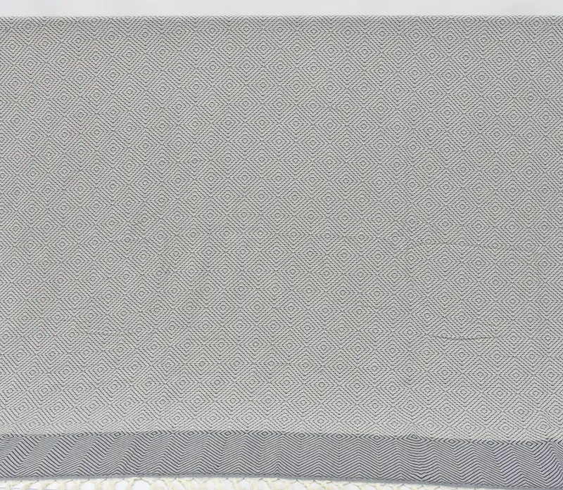 Turkish Bedcover, Beach Wedding Favor, 92x80 Cotton Diamond Towel, Woven Throw Blanket, Customized Throw Blankets, Throw Blanket, Monogram Blanket - 8