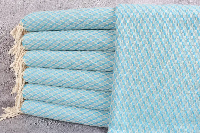 Custom Beach Towels, Personalized Gifts, Luxury towel, Gift Boxes Towel, Kids Beach Towel, Embroidered Towel, 68x40 Cotton Geometric Towel - 1