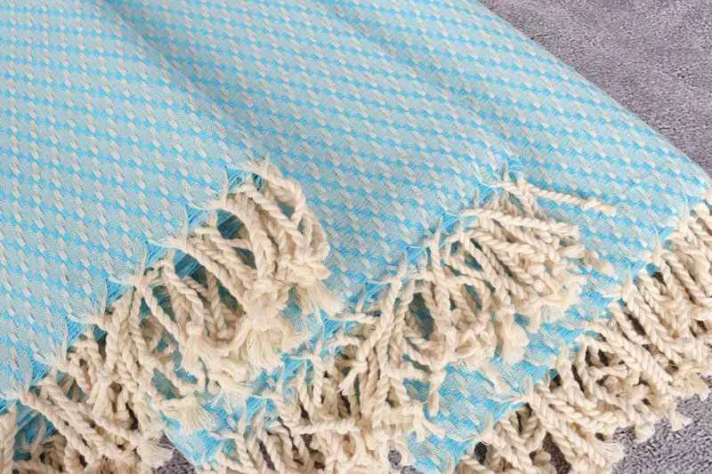 Custom Beach Towels, Personalized Gifts, Luxury towel, Gift Boxes Towel, Kids Beach Towel, Embroidered Towel, 68x40 Cotton Geometric Towel - 5