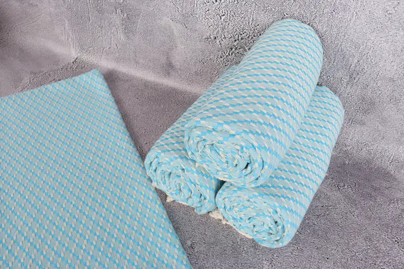 Custom Beach Towels, Personalized Gifts, Luxury towel, Gift Boxes Towel, Kids Beach Towel, Embroidered Towel, 68x40 Cotton Geometric Towel - 8