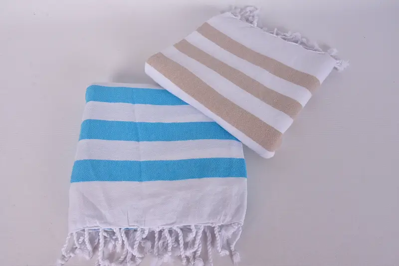 Bachelorette Beach Towel, Absorbent towel, Lightweight towel, Valentines Gift, Travel towel, Monogram Turkish Bath Towel, 68x36 Cotton Striped Towel - 6
