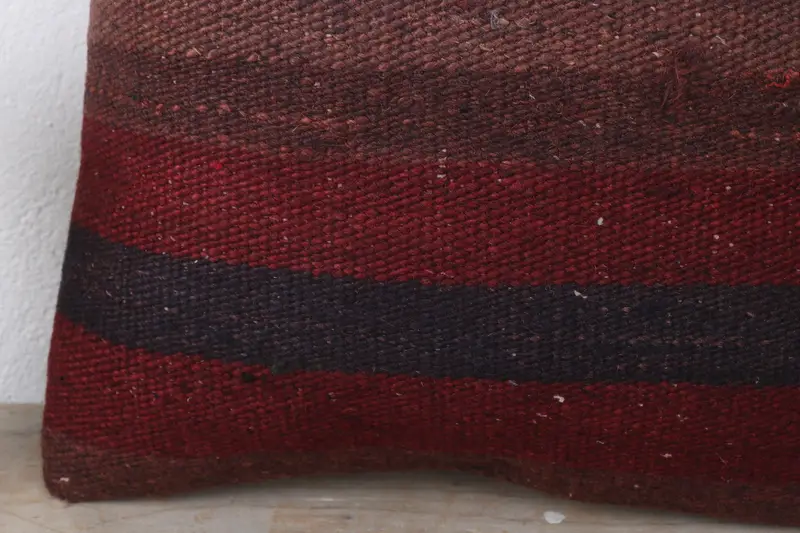 16x16 Red Pillow Sham, Wholesale Pillow Cover, Boho Pillow, Turkish Pillow, Gift Pillow, Cushion Cover, Bolster Pillow Case - 3